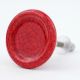 Red Crackle Ceramic Drawer Knob