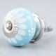 Turquoise Floral Ceramic Drawer Knobs Online