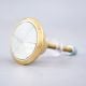 Natural Shell Brass Dresser Knob