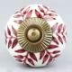 Cherry Floral Knob