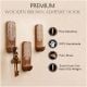 3 Pieces Wooden Decorative Adhesive Wall Key And Towel Holder