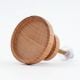 Round Handmade Steam Beech Wood Drawer Knob