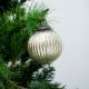 Vintage Mercury Silver Glass Hanging Ornament