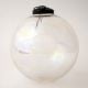 Transparent Round Glass Hanging Ornament