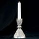 Handcrafted Thailand Sterling Silver Embossed Candle Holder