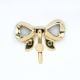 Brass Handmade Golden Bow design Wall Hook for Hanging Clothes