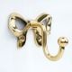 Brass Handmade Golden Bow design Wall Hook for Hanging Clothes