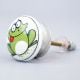 Frog Ceramic Flat Bed Room Dresser Knob