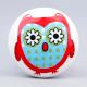 Red Owl Ceramic Flat Kitchen Drawer Knob