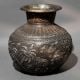 Krishna Makhan Matki Copper Decorative Ritual Pot