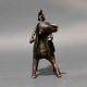 Dhokra Tribal Rider on Animal Brass Sculpture