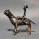 Dhokra Tribal Rider on Animal Brass Sculpture