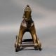 Dhokra Brass Horse Rider Rolling Sculpture