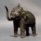 Dhokra Brass Elephant Tribal Decorative Figurine