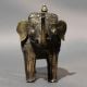 Dhokra Brass Elephant Tribal Decorative Figurine
