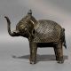 Dhokra Brass Elephant Tribal Decorative Figurine