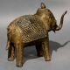 Dhokra Brass Elephant Tribal Folk Art Figurine
