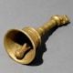 Brass Nandi Handle Temple Hand Bell