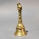 Brass Nandi Handle Temple Hand Bell