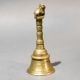 Brass Nandi Handle Temple Hand Bell