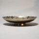 Brass Floral Engraved Decorative Serving Bowl Plate