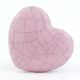 Pink Heart Crackle Ceramic Cabinet Knob