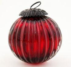 Red Solid Melon Christmas Hanging