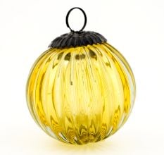 Yellow Solid Melon Christmas Hanging Online