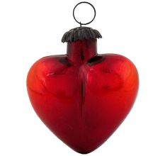 Red Heart Shape Christmas Hanging