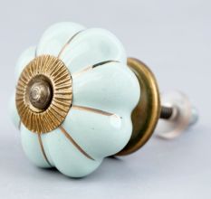 Sage Green Melon Knob (1)