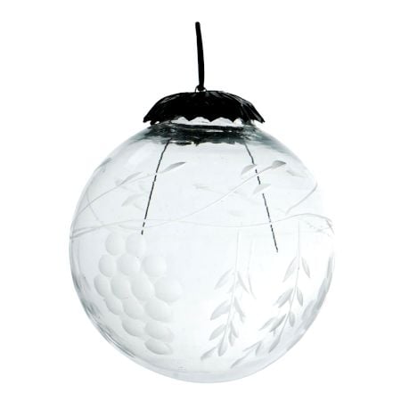 Clear Grapes Cut Christmas Hanging