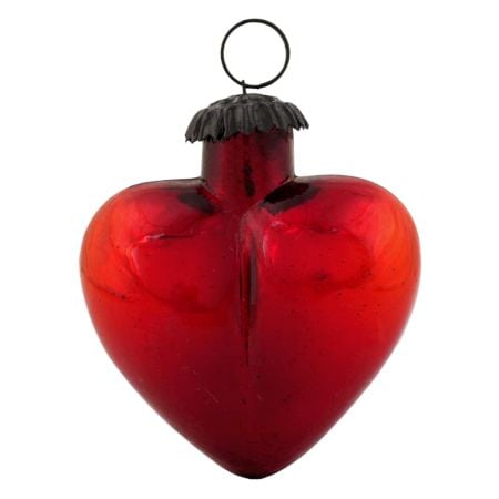 Red Heart Shape Christmas Hanging