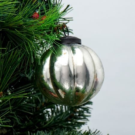 Silver Vintage Melon Hanging Ornaments