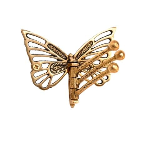 Brass Butterfly Swivel Tri Arm Hook