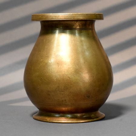 Handcrafted Brass Minimal Vintage Finish Classic Kalash