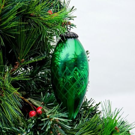 Green Parsnips Box Cut Christmas  Hanging