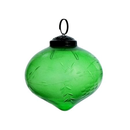 Green Turnip Grapes Cut Christmas Hanging