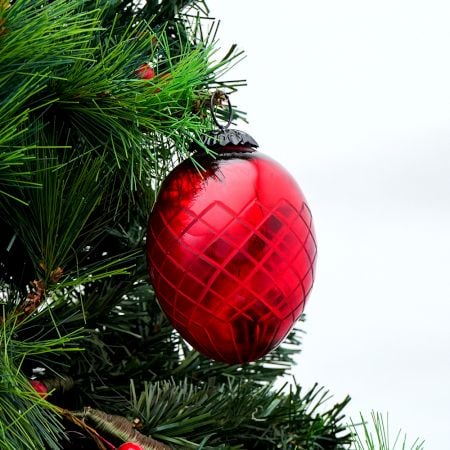 Red Avocado Box Cut Christmas Hanging