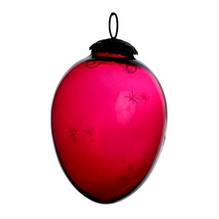 Red Avocado Star Cut Christmas Hanging