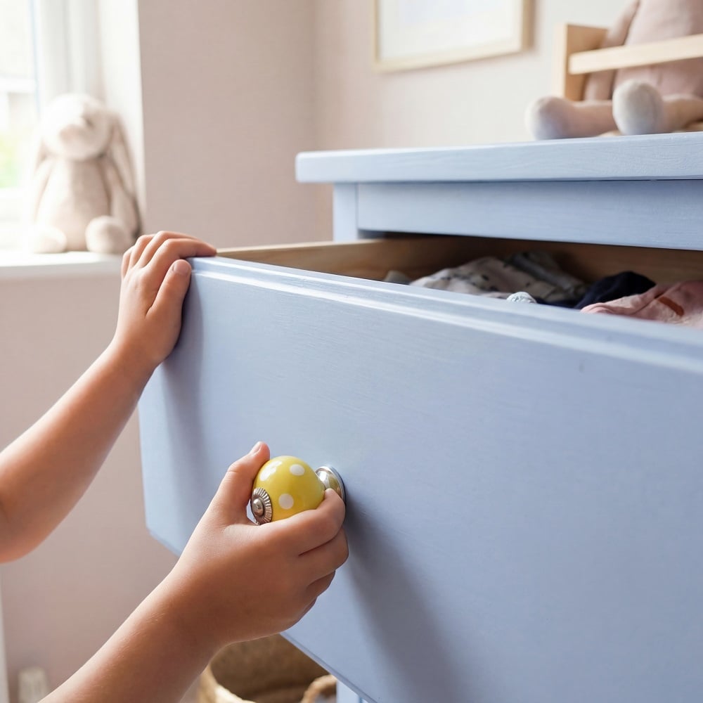 16 Pieces Ceramic Multicolor Polka Dotted Living Room Drawer Knobs