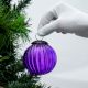 Purple Solid Melon Christmas Hanging