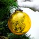 Yellow Leaf Cut Christmas Hanging Online