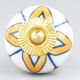 Amaryllis Mustard Flower Ceramic Cabinet Knob Online