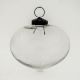 Clear Turnip Christmas Hanging