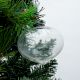 Clear Turnip Christmas Hanging