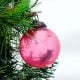 Pink Round Small Christmas Hanging Online