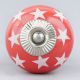 Red Star Ceramic Cabinet Knob Online