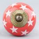 Red Star Ceramic Cabinet Knob Online