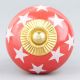 Red Star Ceramic Cabinet Knob Online