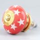 Red Star Ceramic Cabinet Knob Online